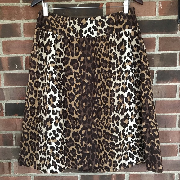 Lafayette 148 New York Dresses & Skirts - Lafayette 148 100% linen animal print skirt